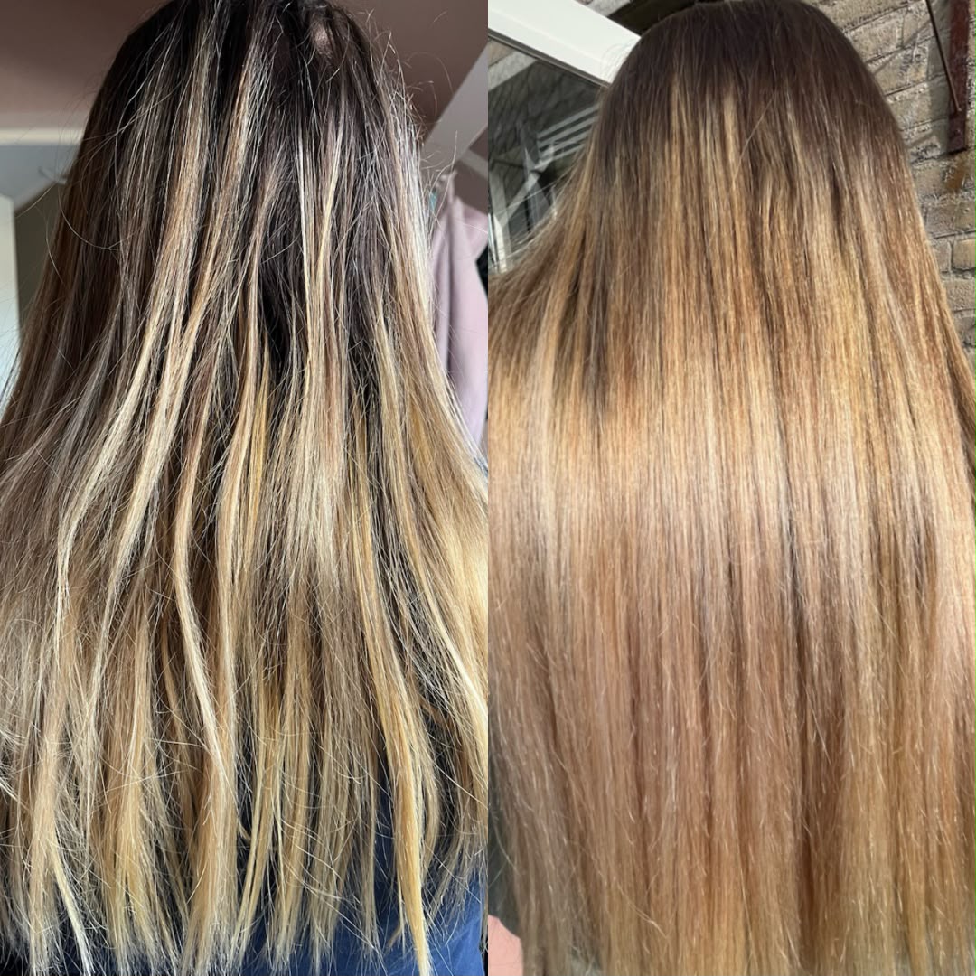 Metamorfoza — blond z rozjaśnieniami — Hair Plex by HK, Zwolle