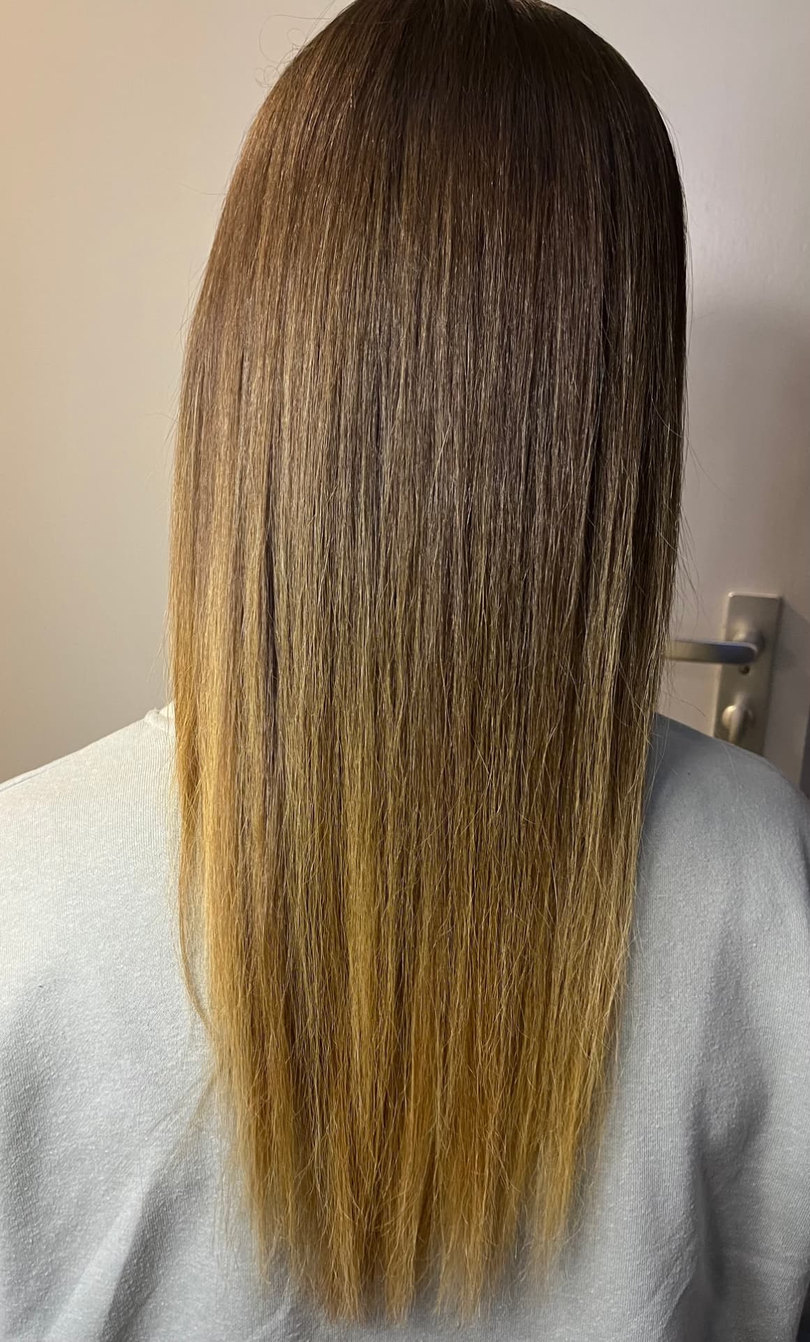 Efekt po zabiegu — ombré brąz — Hair Plex by HK, Zwolle