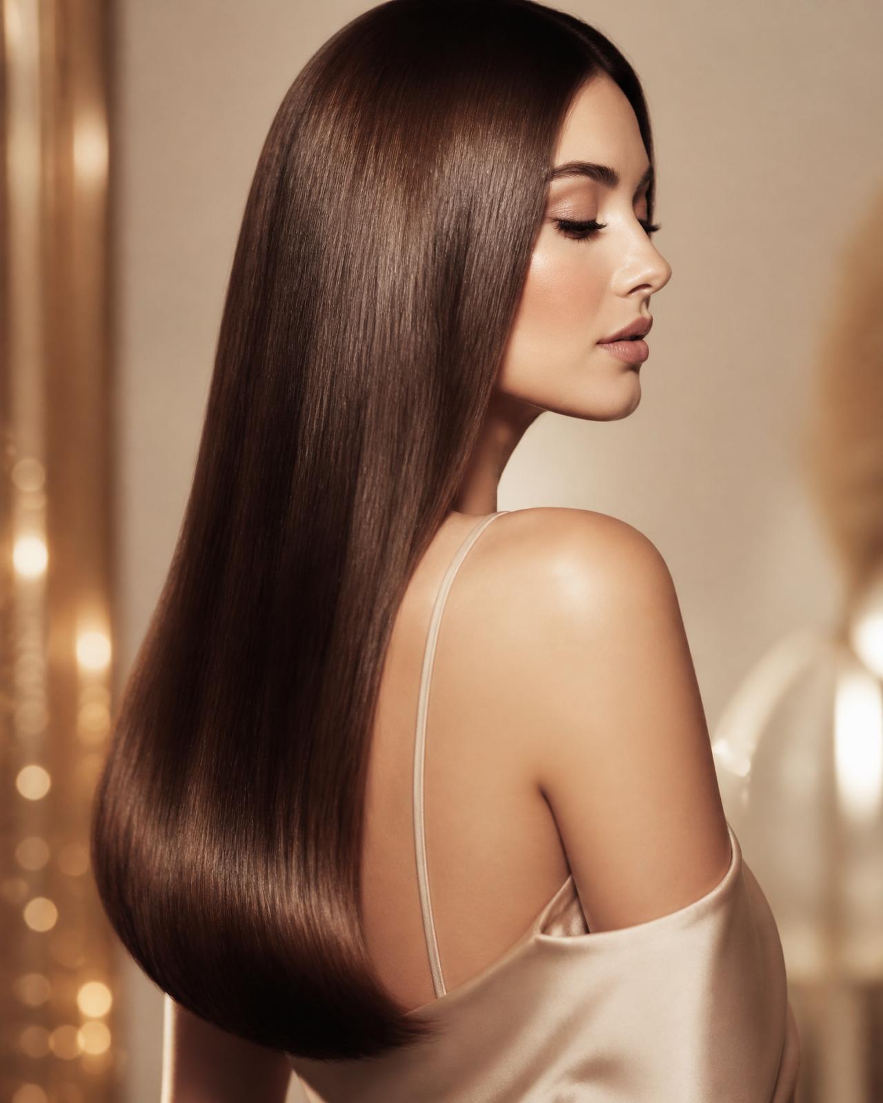 Piękne gładkie włosy — Hair Plex by HK